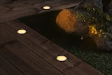 thumbnail of Paulmann Plug & Shine LED Bodeneinbauleuchte Floor Basisset Insektenfreundlich IP67 2200K 3x2W  21VA Silber 94722