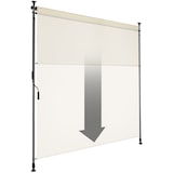 thumbnail of tectake Toldo de pinza TAIJA con manivela manual - 150 x 310 cm beige