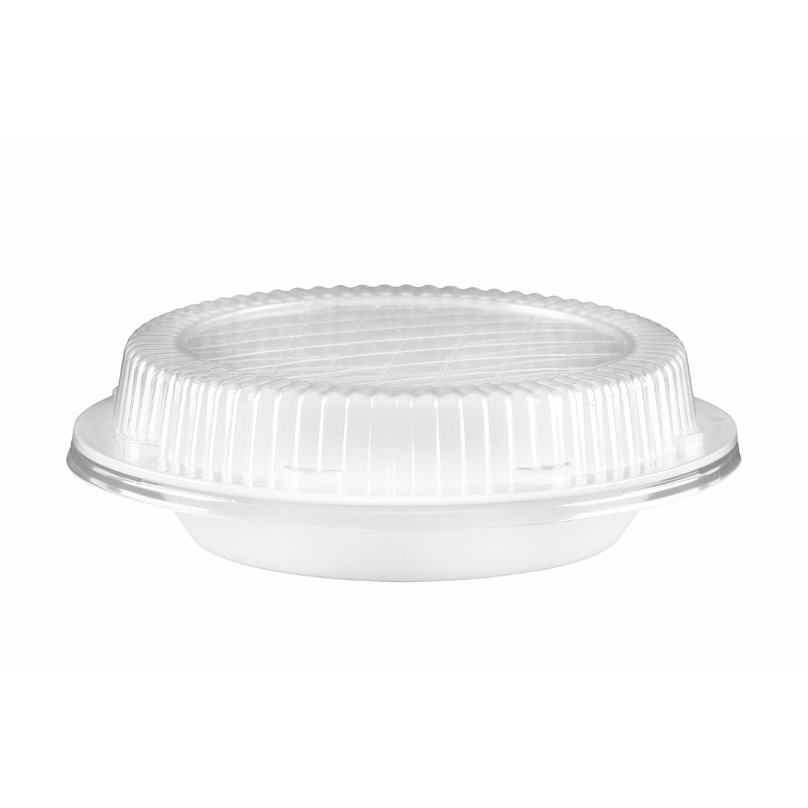 600 Salatschalen `B3` mit Deckel, rund, weiß, 750 ml