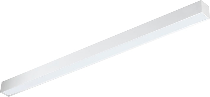 PULA Hänge- oder Deckenleuchte LED 54W 120° CRI90 Weiß 3000K - Direktbeleuchtung aus Stahl IP20 - Rossini Group