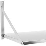 thumbnail of Royal Catering Estante de pared - plegable - 80 x 45 cm - 40 kg - acero inoxidable