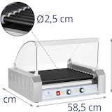thumbnail of Royal Catering Hot Dog Grill - 11 Rollen - Teflon