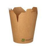 thumbnail of PAPSTAR 25 Snackboxen, Pappe eckig 760 ml 9,8 cm x 10 cm x 8,8 cm braun