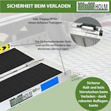 thumbnail of TRUTZHOLM Rollstuhlrampe 122 cm Traglast 272 kg Alu klappbar Antirutsch beschichtet Schwellenrampe