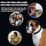 thumbnail of Camera Sport Animale HD 1080P Avec Collier Et Carte Mémoire 128G Incluse Noir YONIS