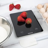 thumbnail of Vogue digitale zwarte vierkante weegschaal 10 kg