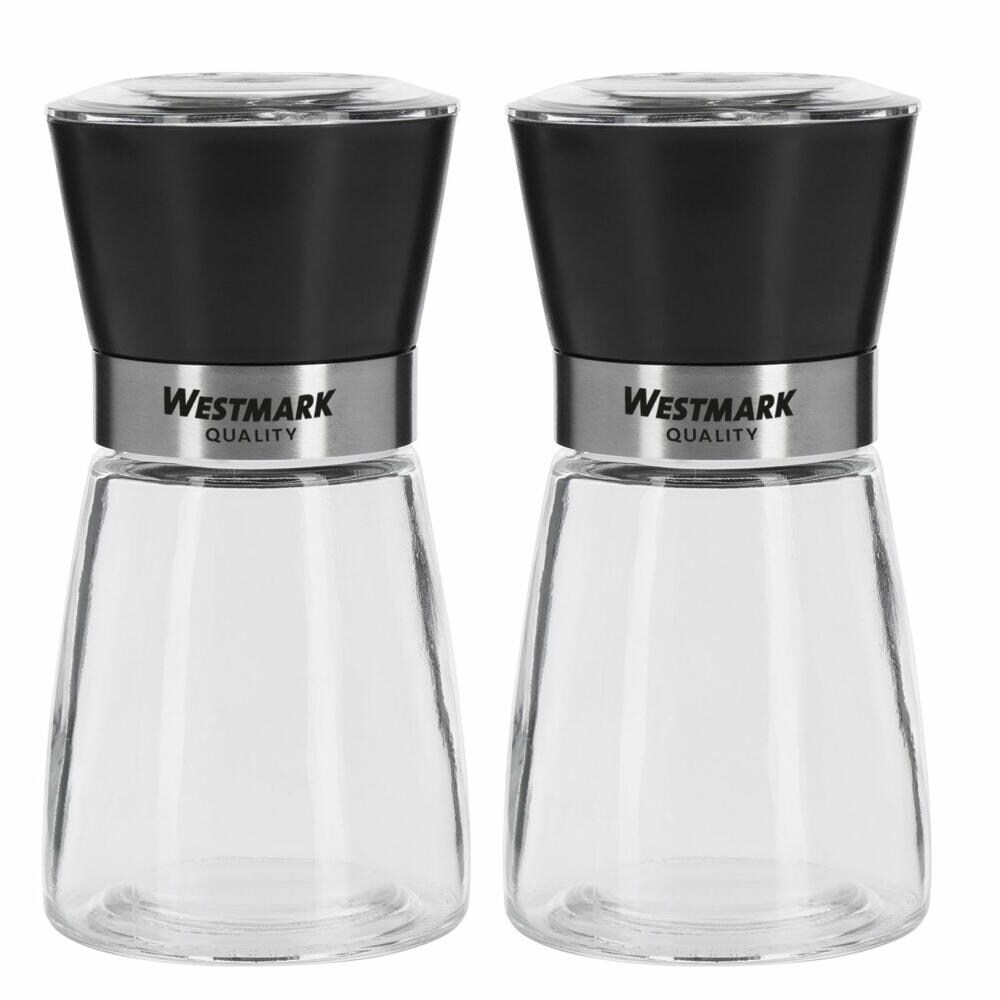 Westmark Set Gewürzmühlen Blacky, 2tlg, 63552260