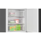 thumbnail of Bosch FullHouse Serie 4 KGN492XCF Freistehende Kühl-Gefrier-Kombination mit Gefrierbereich unten, 203 x 70 cm, Edelstahl schwarz