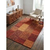 thumbnail of Eleganter Vintage-Jacquardteppich `Coquet Opal`. Farbe: Orange, 200x290 cm | Kadima Design