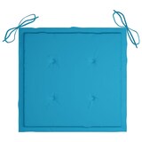 thumbnail of vidaXL Gartenstuhl-Kissen 2 Stk. Blau 50x50x3 cm Oxford-Gewebe