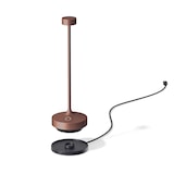 thumbnail of Lumisky RUBY Kabellose Tischleuchte H25CM Stahl Braun