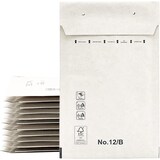 thumbnail of OFITURIA Sobres Acolchados de Papel Burbuja Interior, Bolsas para Envíos con Capacidad para Documentos de hasta 100x165mm (50 sobres, blanco)
