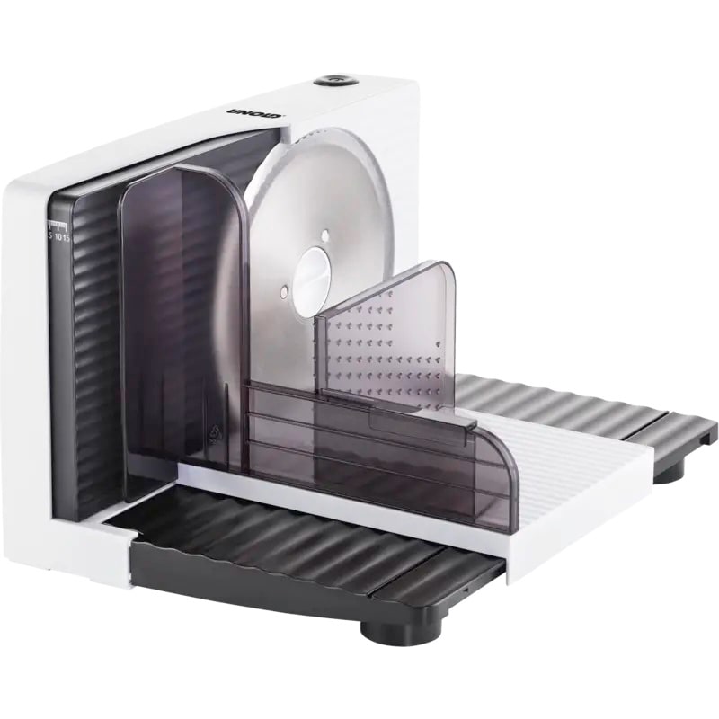 Unold 78860 ALLESSCHNEIDER Wave Allesschneider Weiss-Schwarz