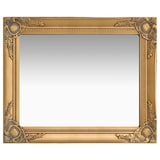 thumbnail of Décoshop26 - Miroir mural rectangulaire style baroque 50x60 cm Doré DEC022859