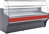 thumbnail of Vitrine-theke mit gebogenem glas für feinkost in rot - 1505x940x1235 mm - 1090 W 230/1V - 24X19159 Eurast