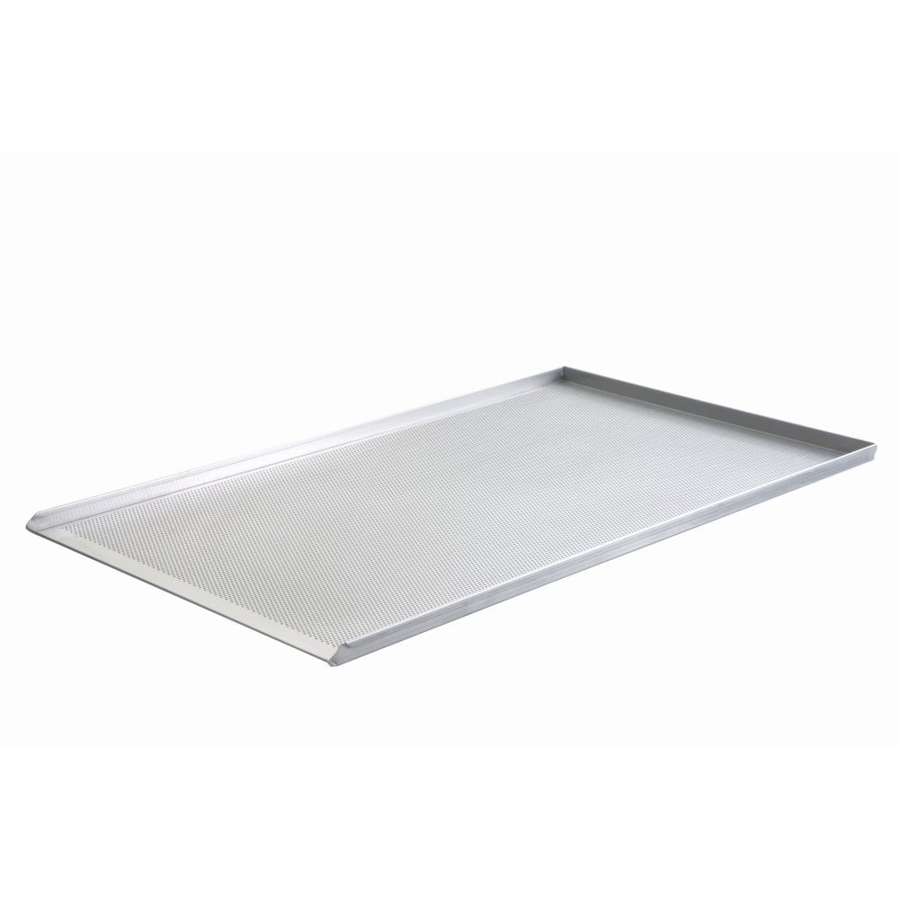 Backblech ALU EN-Maß 60 x 40 cm - perforierte Ausführung