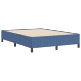 thumbnail of vidaXL Bedframe 140x200 cm ribfluweel blauw