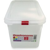 thumbnail of Pack 6 Tupper rectangular reutilizable con tapa, apto para microondas, lavavajillas y congelador. Medidas: 265x162x150 4,5L