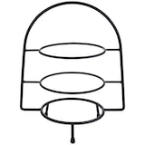 thumbnail of Contacto Bordenrek, zwart voor borden tot 25/29/31 cm