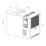 thumbnail of Zapfanlage, AS-200, 8-leitig, Durchlaufkühler, Bierzapfanlage, Nasskühler - Untertheke, Green Line