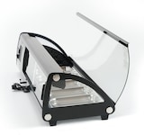 thumbnail of Gekühlte Sushi-Vitrine auf Arbeitsplatte – Aufklappbares gebogenes Frontglas – Eingebauter Motor – Schwarz – 5 gn 1/3 – 130,7 x 45 x 33 h cm