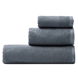 thumbnail of Benetton Set 3Pcs Toallas De Baño (30X50+50X90+70X140Cm) 450 Gsm 100%Algodon Gris Oscuro