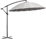 thumbnail of Outsunny Ombrellone Decentrato Φ296cm per Giardino ed Esterni Grigio