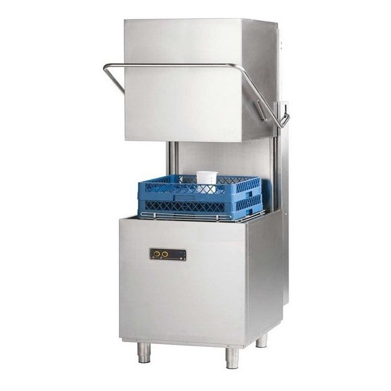 Lavastoviglie Professionale a Capotta 50x50 Dosatore Brillantante e Detergente Incluso