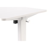 thumbnail of SIGMA Bureau, spaanplaat, 1200 x 600 mm, in hoogte verstelbaar, wit