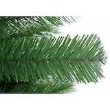 thumbnail of Tarrington House Kerstboom, metaal / PVC, Ø 110 x 210 cm, inklapbaar, groene en witte toppen met dennenappels