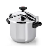 thumbnail of Orbegozo olla a presión acero inoxidable HPL 6070, 6 L, triple sistema de seguridad, regulación presión, apta todo tipo de fuegos, diámetro 22 cm