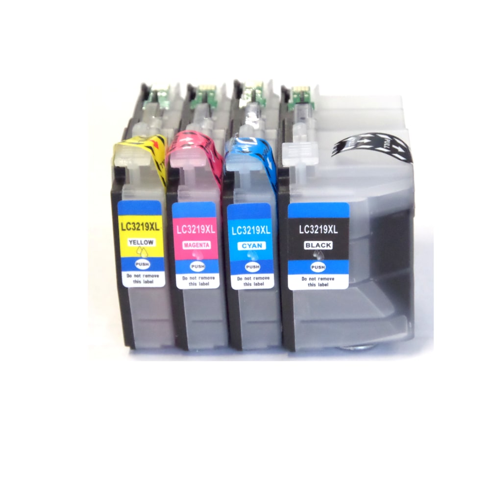 4x Tintenpatronen kompatibel f. MFC-J5730DW ersetzt Brother LC-3219XL und LC-3217 Tintenpatronen