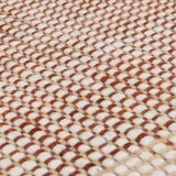 thumbnail of Wollteppich Handgewebt Korbmuster | 200x290cm, 4mm Florhöhe, 14mm Gesamthöhe | Terrakotta | Mit Fransen | Gemütlich | PISA Kollektion | Kadima Design