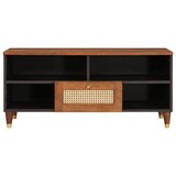 thumbnail of Helloshop26 - Mobile porta TV moderno dal design elegante e con spazio per riporre gli oggetti 100 x 33,5 x 46 cm in legno di mango 02_0057902