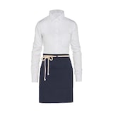 thumbnail of CORSICA - Cord Bistro Apron with Pocket: One Size / Enamel Blue
