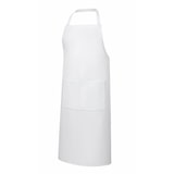 thumbnail of METRO PROFESSIONAL Tablier à bavette long, polyester/coton, 82 x 100 cm, blanc, 3 unités