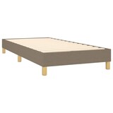 thumbnail of vidaXL Boxspringbett mit Matratze & LED Taupe 80x200 cm Stoff