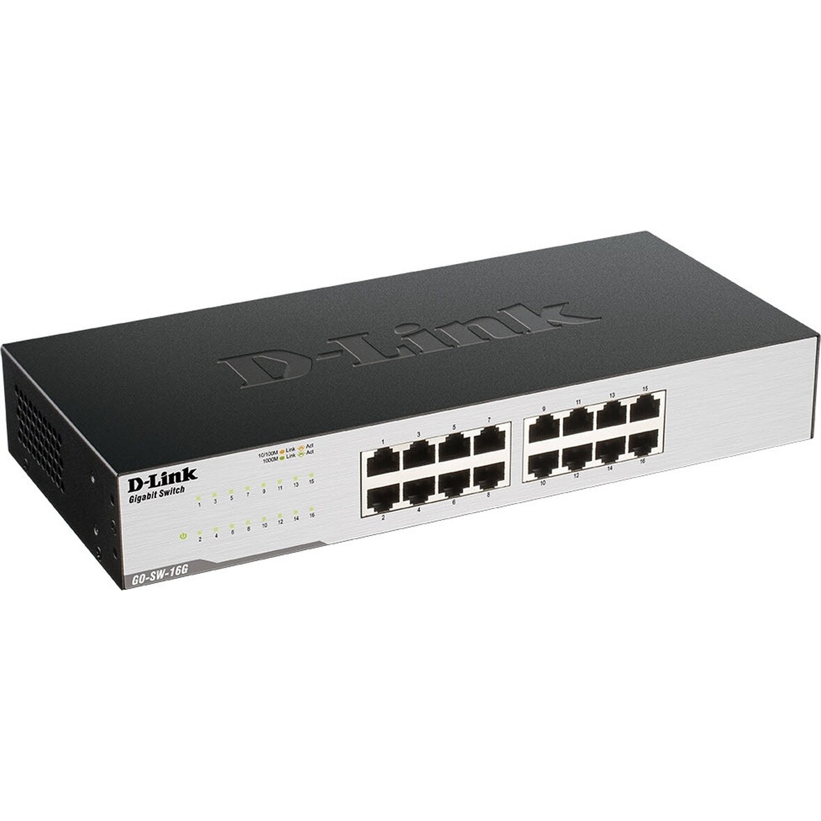 D-Link GO-SW-16G 16-Port Gigabit Easy Desktop Switch