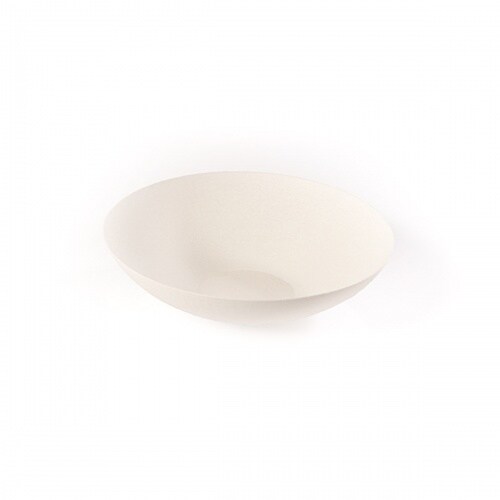 Teller aus Zuckerrohr in Weiss, tief, rund, Ø 180 x h 45 mm, 20 Stück