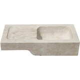 thumbnail of Acquaio in marmo bianco  L82xPR41xH18 cm  alta qualità artigianale design elegante