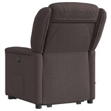 thumbnail of vidaXL Elektrischer Massagesessel mit Aufstehhilfe Dunkelbraun Stoff