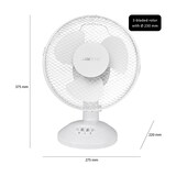 thumbnail of Ventilateur de table 23cm Clatronic VL 3601 Blanc
