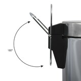 thumbnail of WellHome - Pattumiera da bagno 30L con pedale in acciaio inox Ø29x64,5 cm - PBA