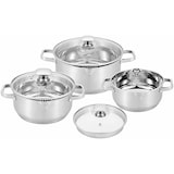 thumbnail of CS KOCHSYSTEME, LEIPZIG Edelstahl Kochtopfset 6tlg, induktionsgeeignet