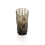 thumbnail of Bazar Bizar Longdrinkglas van glas 10x10x17.5 cm rookbruin