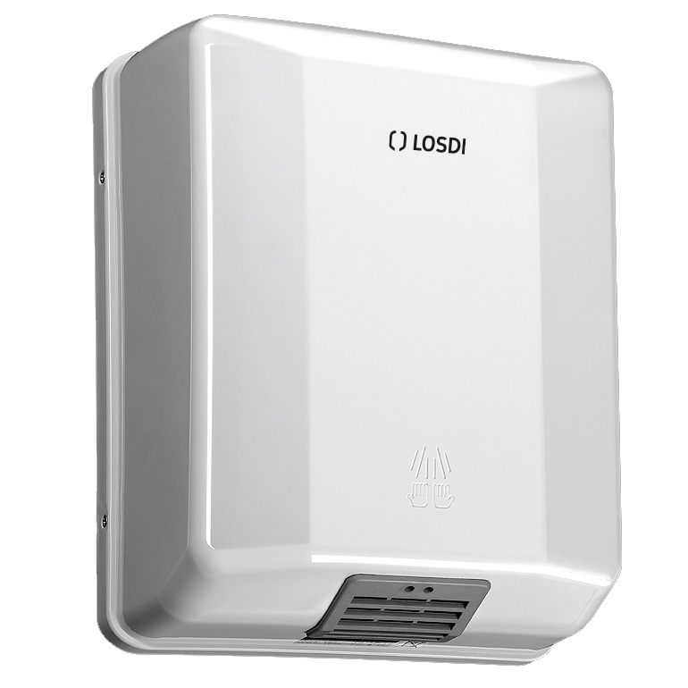 Secamanos óptico ELEGANCE 1.600 W de ABS Blanco marca LOSDI