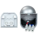 thumbnail of Infrarot Bewegungsmelder IP44 180 Grad Silber
