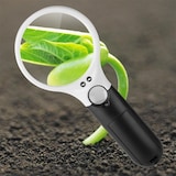 thumbnail of LED Lupe 10 20 Fach Licht Leselupe Lampe Juwelierlupe