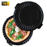 thumbnail of Boîte ronde réutilisable pour pizzas, tartes -  Noir G603441