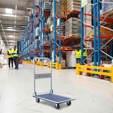 thumbnail of BRASQ Plateauwagen inklapbaar max 150kg transportkar transportwagen magazijnwagen platformwagen